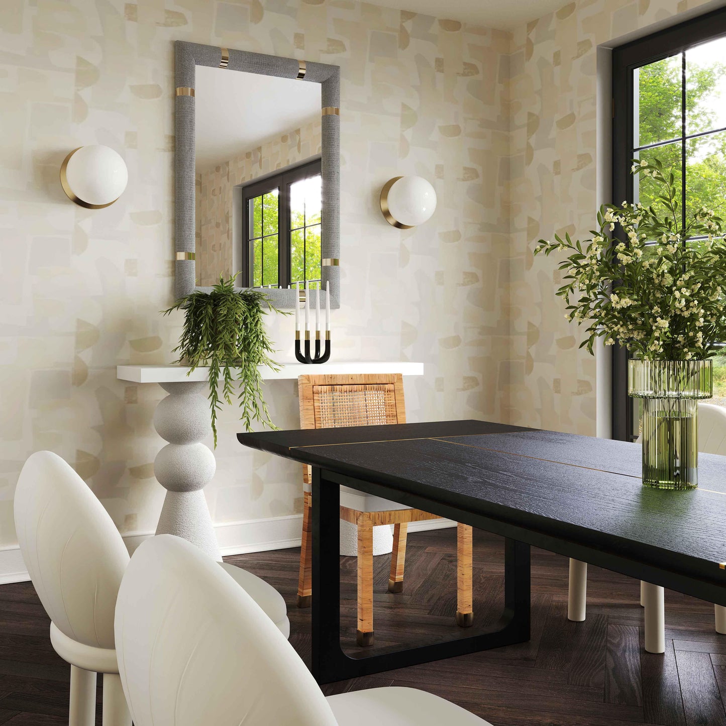Aliyah Performance Vegan Leather Dining Chair