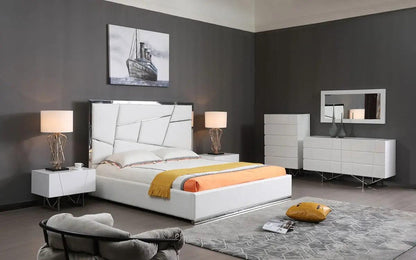 Modrest Chrysler Modern White Chest Vgvcj8978-5H-Wht