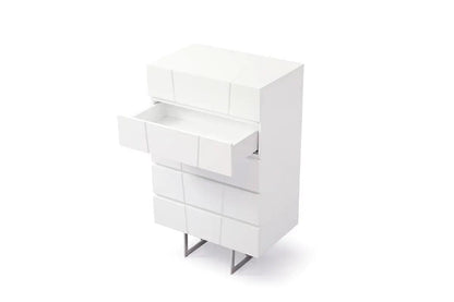 Modrest Chrysler Modern White Chest Vgvcj8978-5H-Wht
