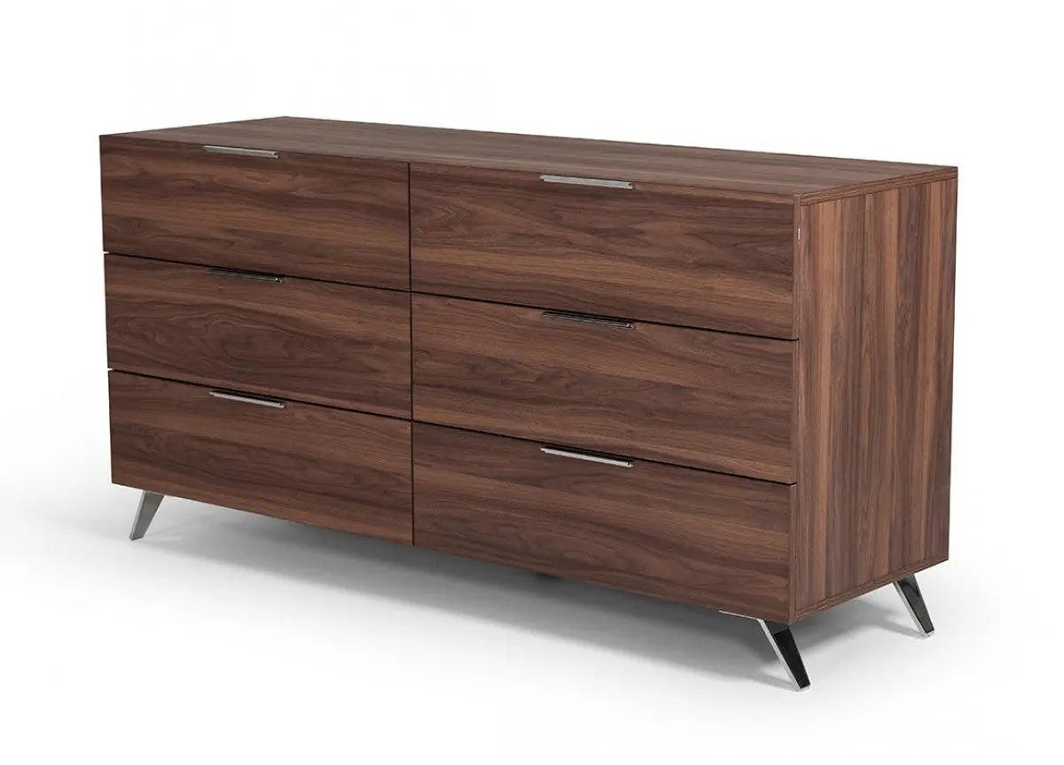 Nova Domus Brooklyn Italian Modern Walnut Dresser Vgacbrooklyn-Drsr