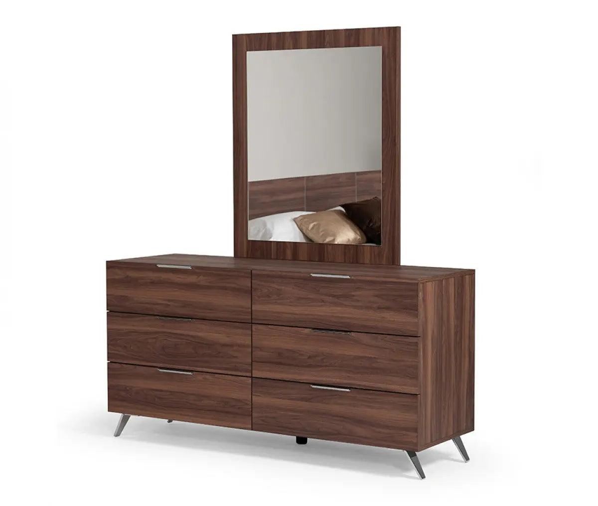 Nova Domus Brooklyn Italian Modern Walnut Dresser Vgacbrooklyn-Drsr