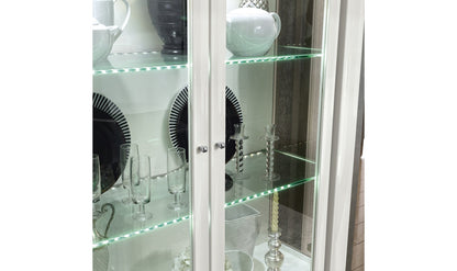 Dama Bianca 2-Door China Cabinet