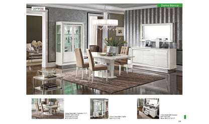 Dama Bianca 2-Door China Cabinet