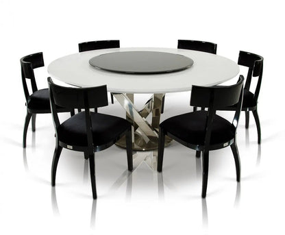 Alek Modern Black Dining Chair (Set Of 2) Vgunaa032