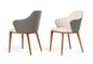 Modrest Megan Modern Beige & Grey Dining Chair Vgcsch17117-1