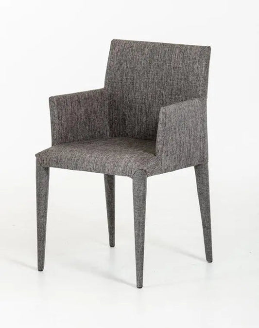 Modrest Medford Modern Grey Fabric Dining Chair (Set Of 2) Vgeumc-8219Ch-A