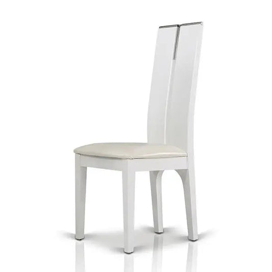 Maxi White Gloss Chair (Set Of 2) Vggujk414Sch-Wht
